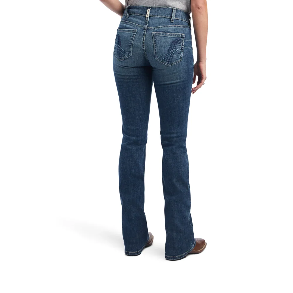 Ariat Womens REAL Mid Rise Bootcut Maisie Jean - Image 2