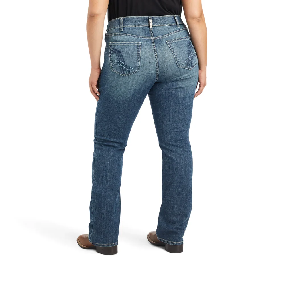 Ariat Womens REAL Mid Rise Bootcut Maisie Jean - Image 4
