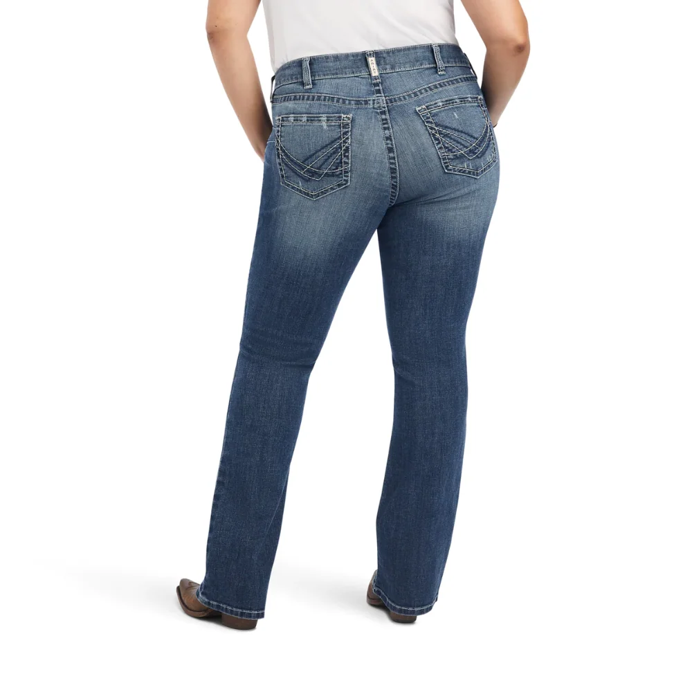 Ariat Womens REAL Mid Rise Bootcut Raquel Jean - Image 7