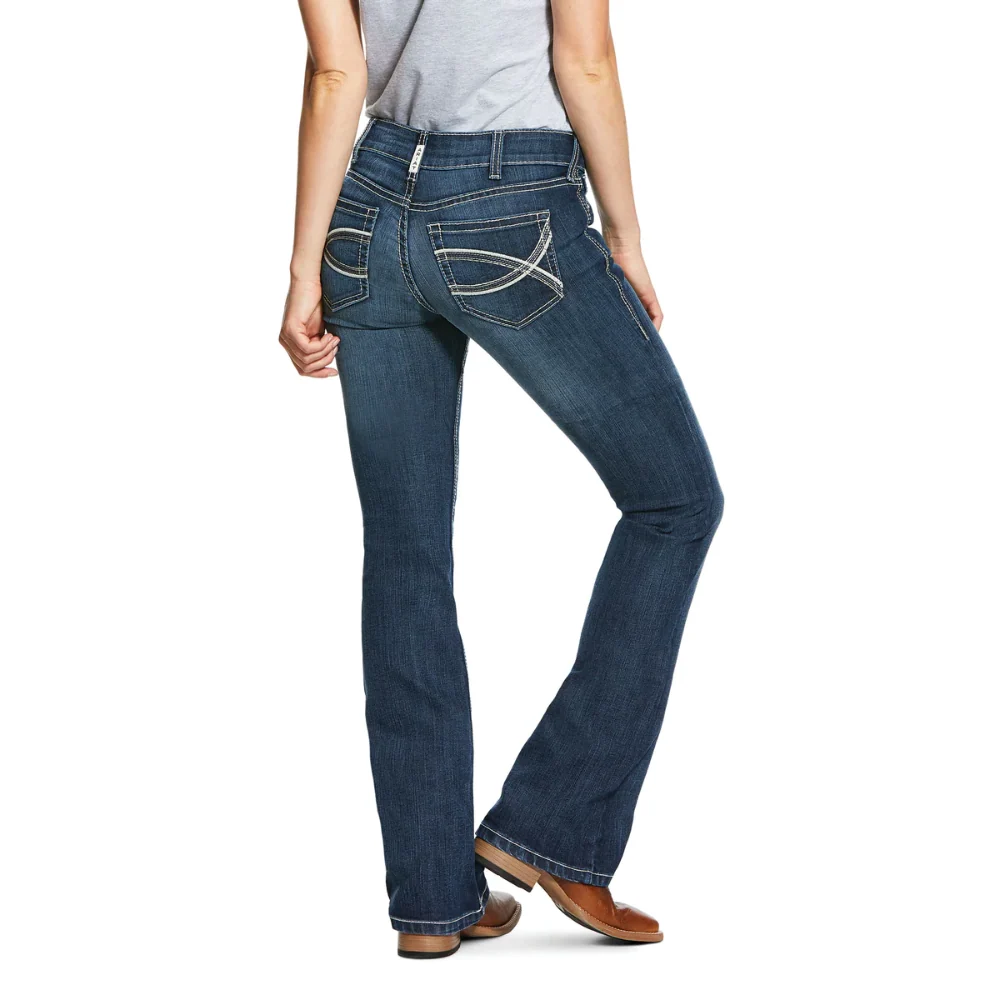 Ariat Womens REAL Mid Rise Bootcut Shayla Jean - Image 2