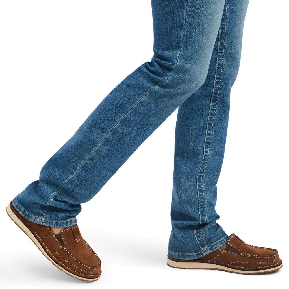 Ariat Womens REAL Mid Rise Straight Leg Arrow Fit Esmeralda Jean - Image 8
