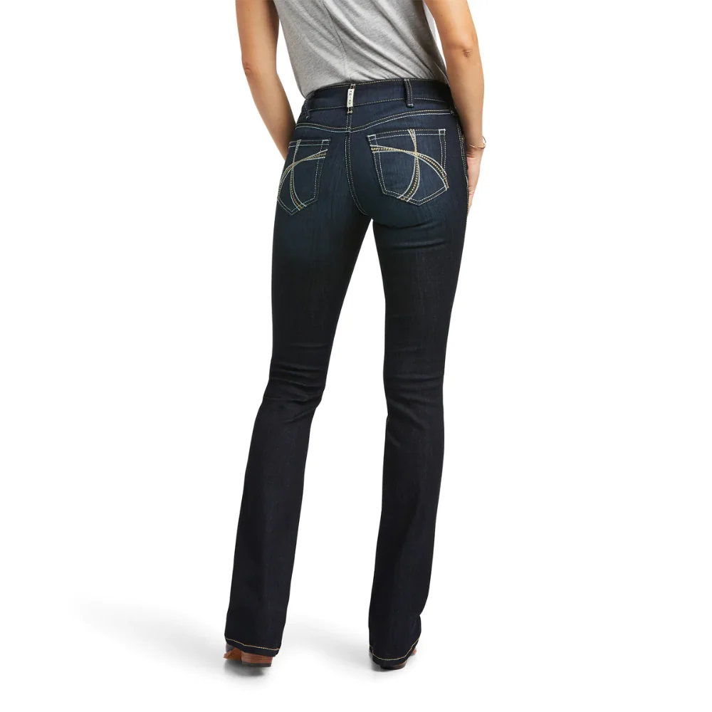 Ariat Womens REAL Perfect Rise Contessa Bootcut Jean - Image 2