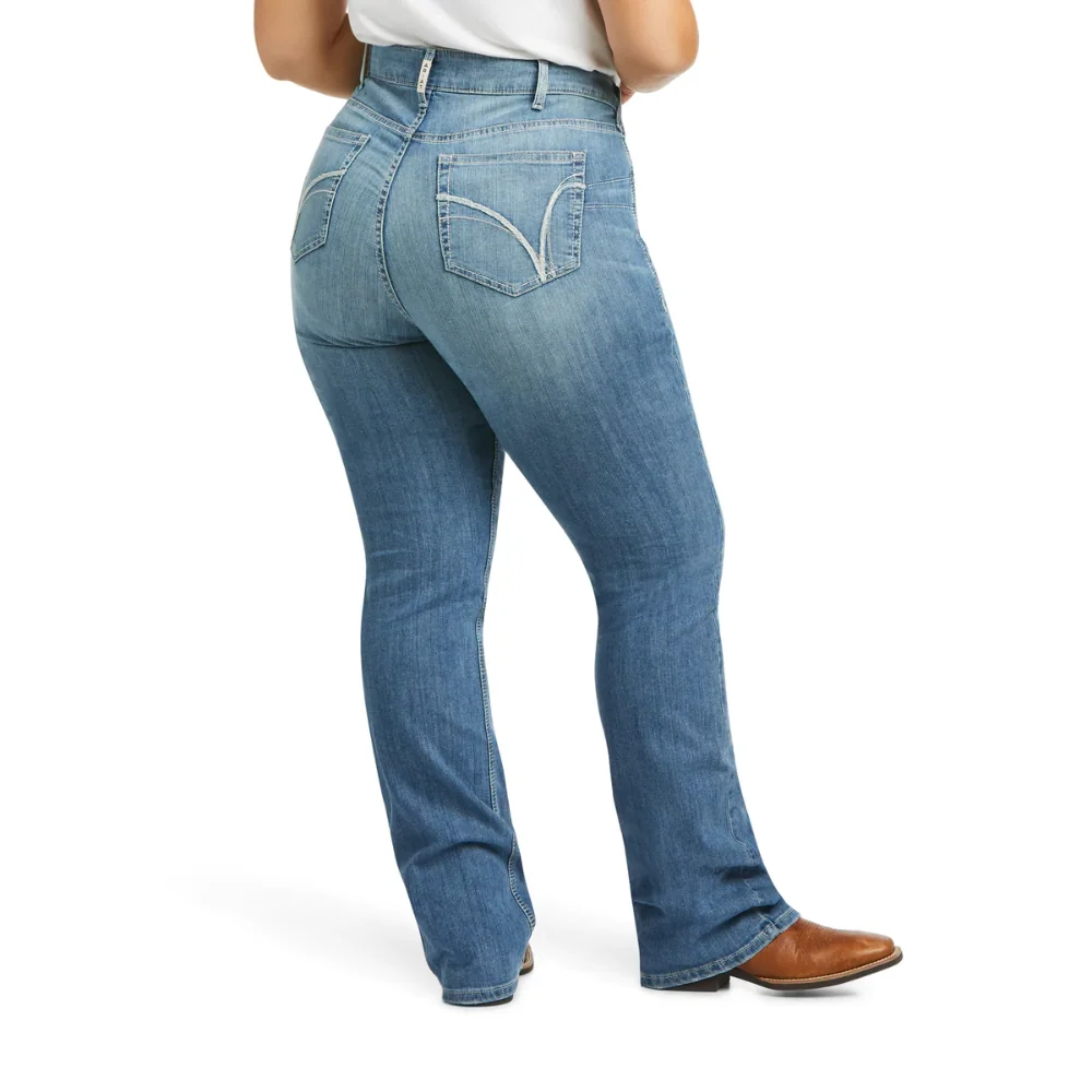 Ariat Womens REAL Perfect Rise Straight Leg Karen Jean - Image 2