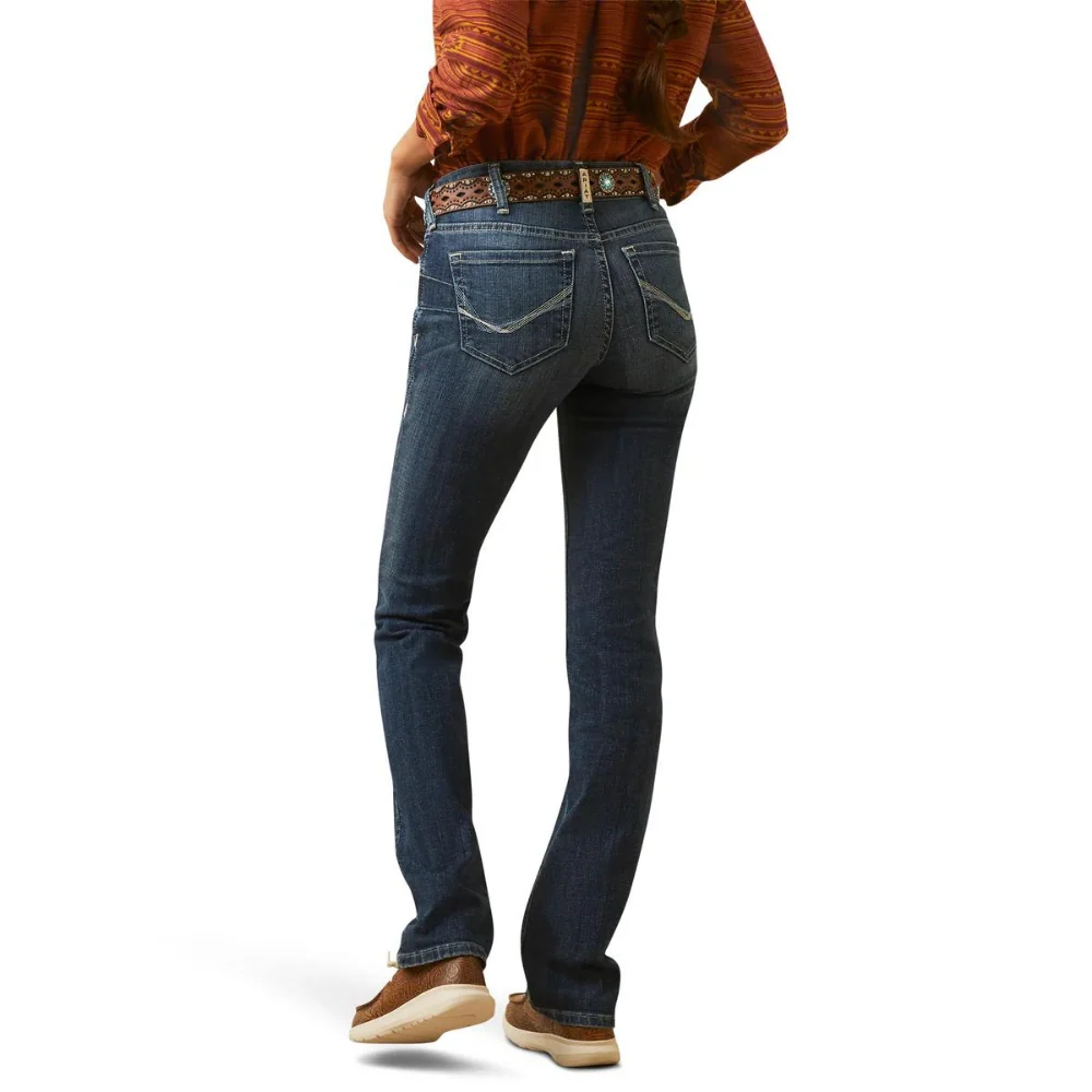 Ariat Womens REAL Perfect Rise Straight Madyson Jean - Image 2