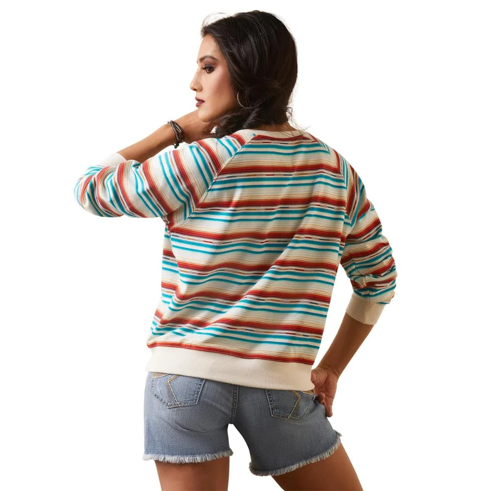 Ariat Womens REAL Rosa Serape Sweater - Image 2