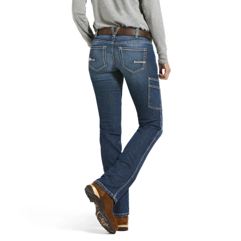 Ariat Womens REBAR Mid Rise Durastretch Jean 10032464 - Image 2