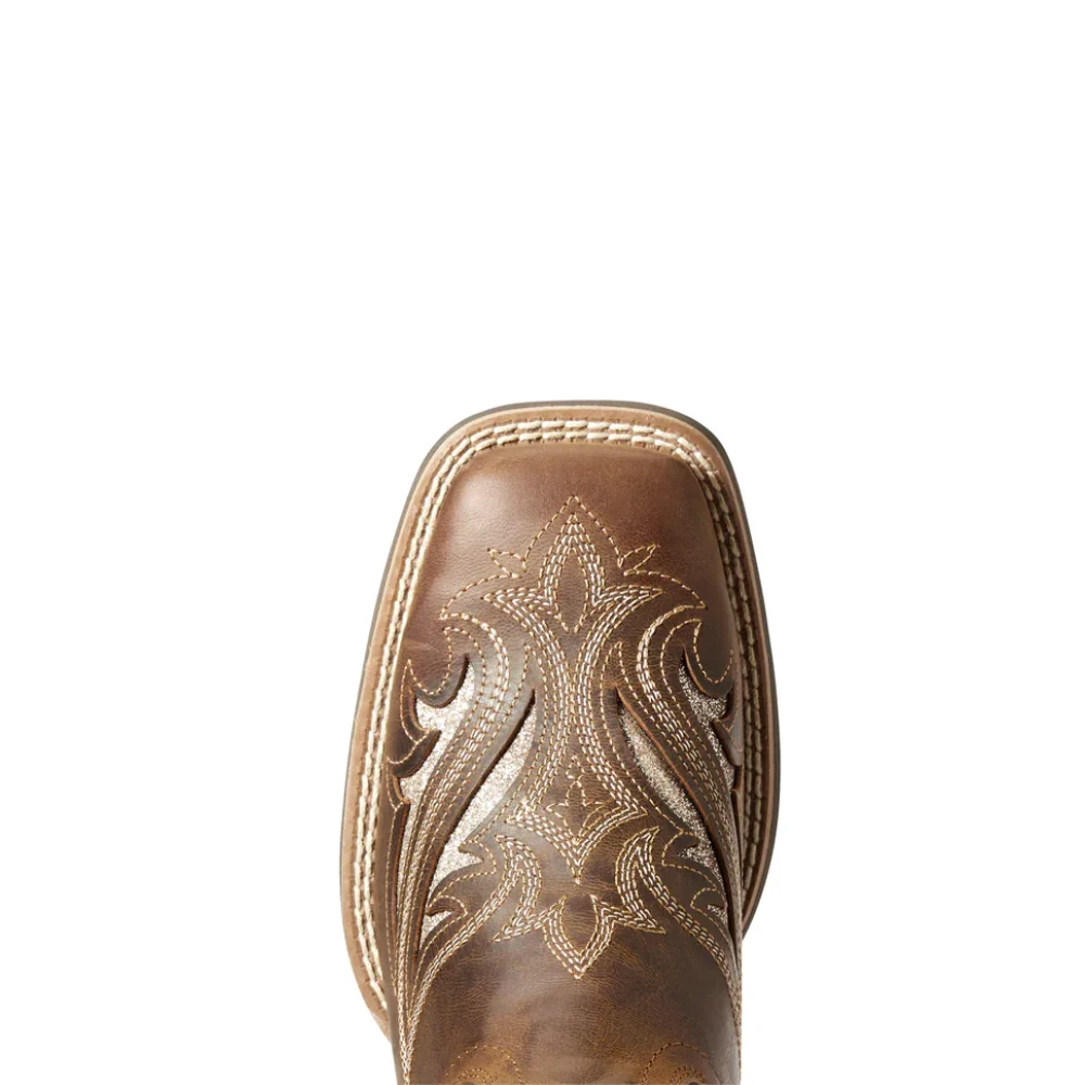 Ariat Womens Round Up Bliss Square Toe Top Boot - Image 4