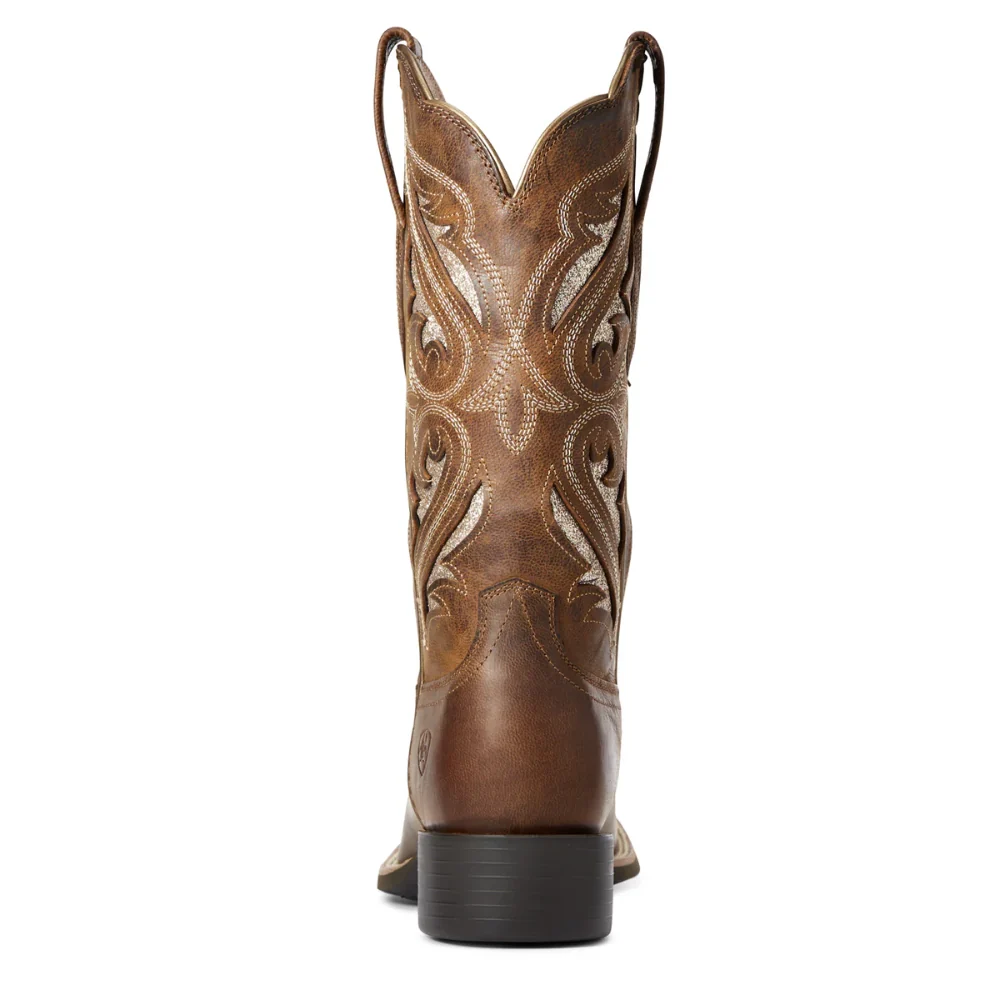 Ariat Womens Round Up Bliss Square Toe Top Boot - Image 5