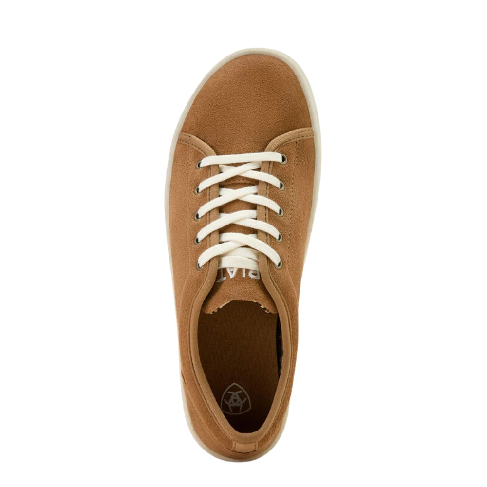 Ariat Womens Skylar Tan Suede Shoe - Image 4