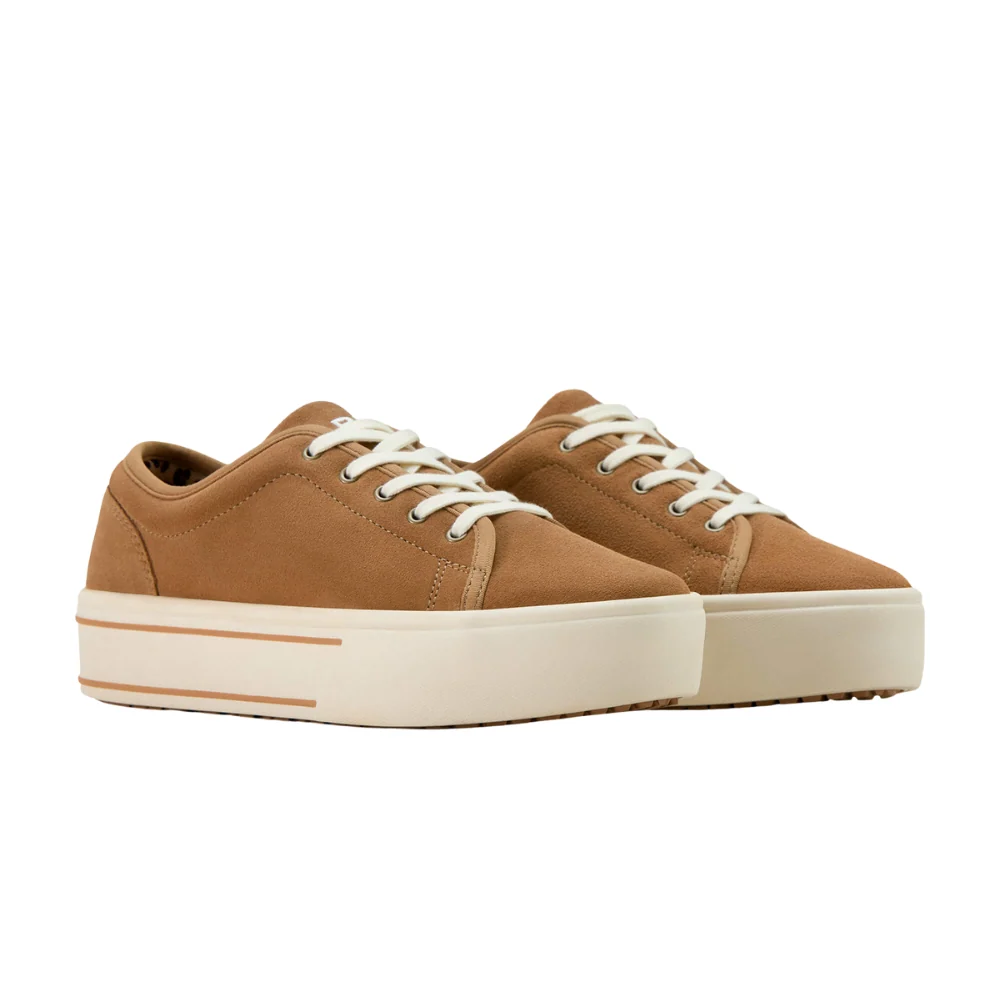 Ariat Womens Skylar Tan Suede Shoe - Image 7