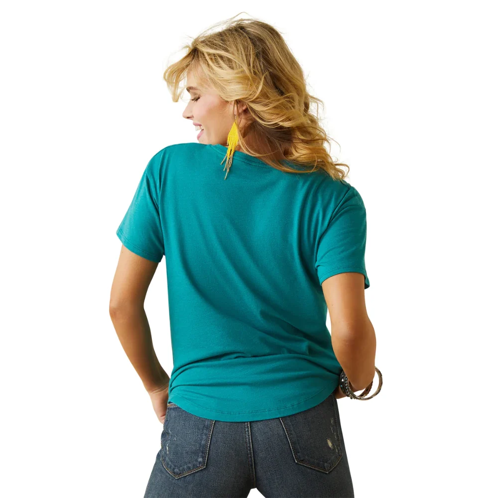 Ariat Womens Spur Script SS Tee - Image 2