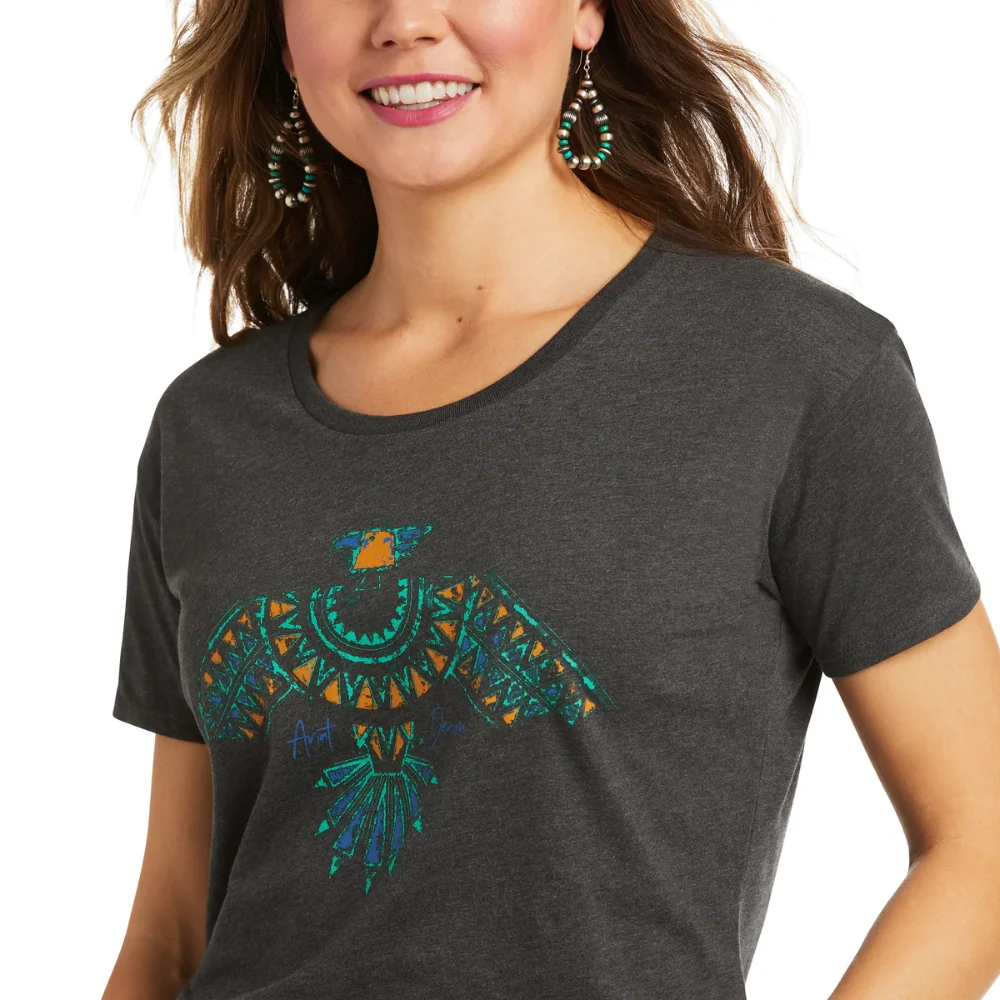 Ariat Womens Thunderbird SS Tee - Image 3