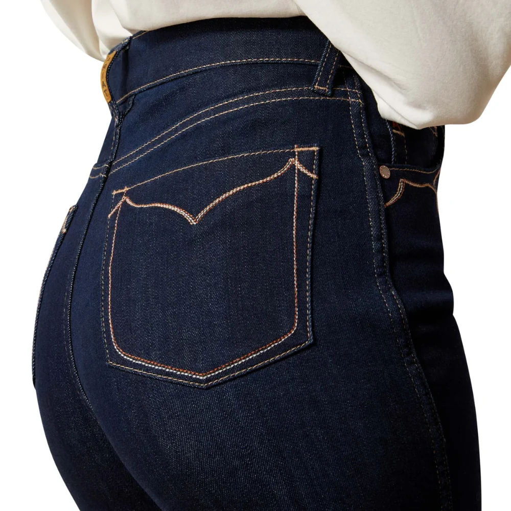 Ariat Womens Ultra High Rise Wide Leg Jeans - Image 4