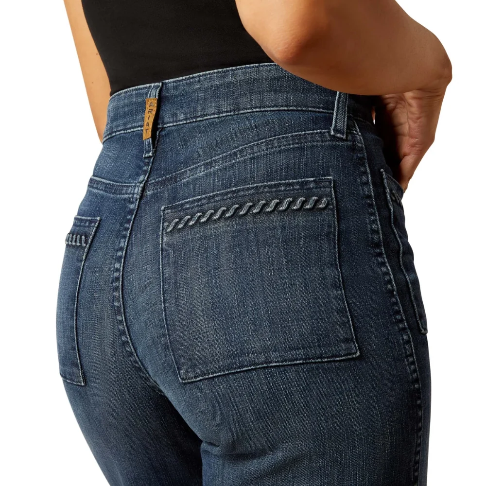 Ariat Womens Ultra High Rise Wide Leg Jill Jeans - Image 6