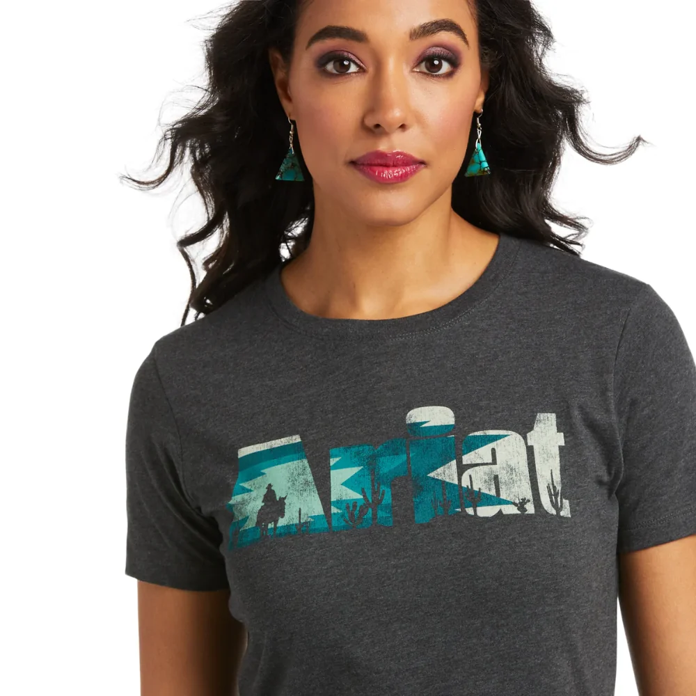 Ariat Womens Western Style Tee - Image 3