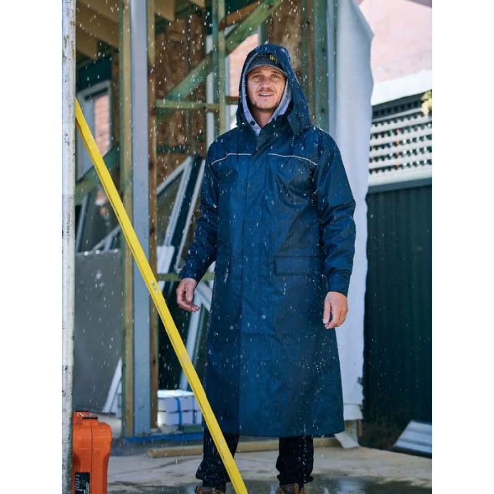 Bisley Uni Jacket Long Rain Coat - Image 5