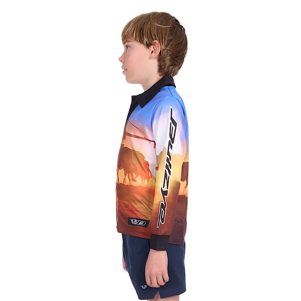 Bullzye Boys Outback LS Fishing Shirt - Image 3
