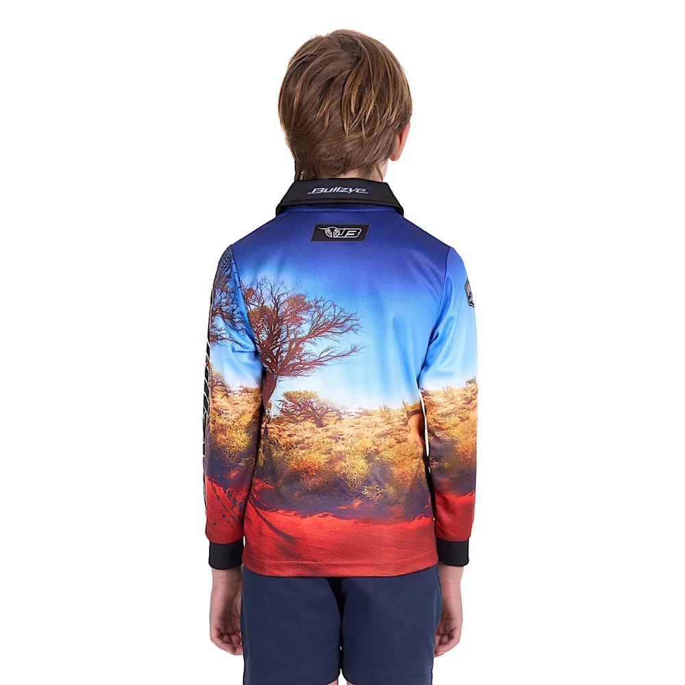Bullzye Boys Road Train LS Fishing Shirt - Image 4