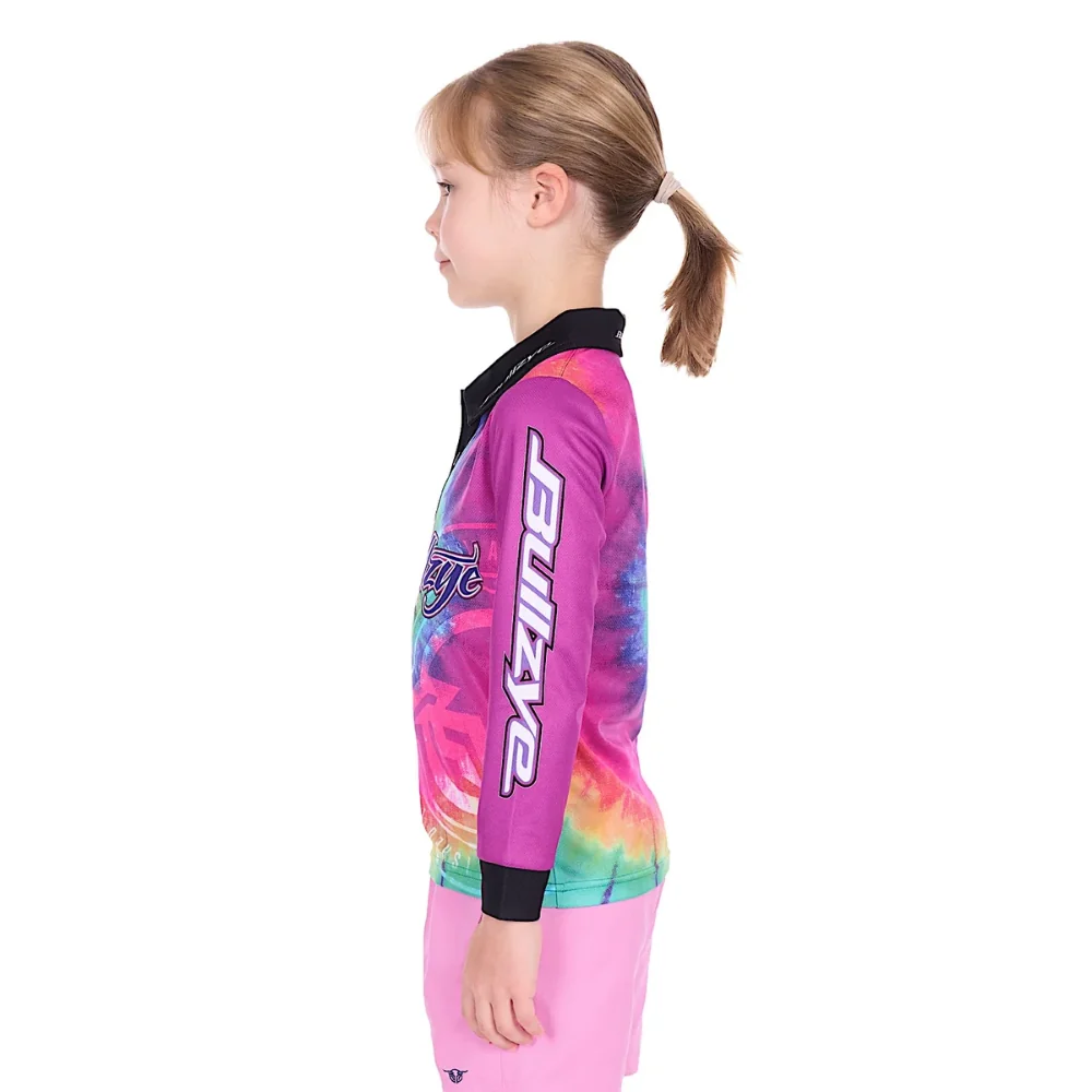 Bullzye Girls Narrative LS Fishing Shirt - Image 2