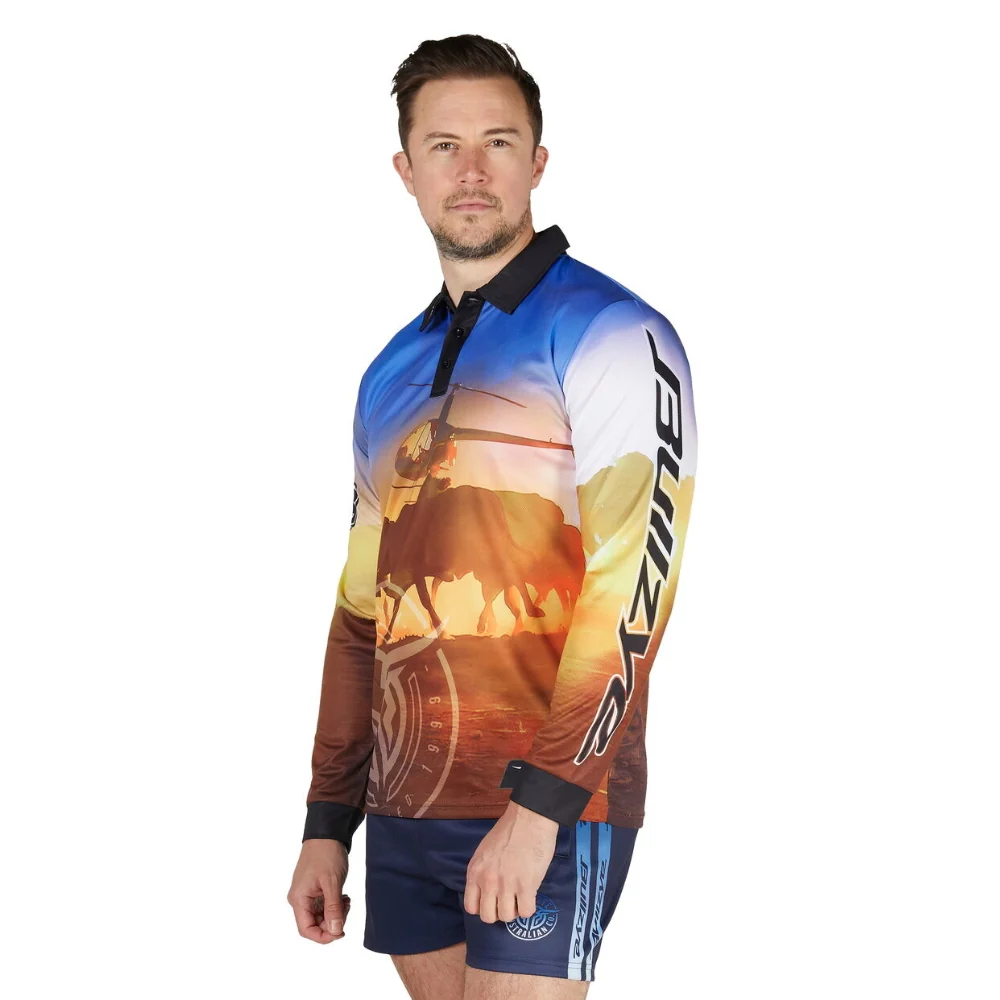 Bullzye Mens Outback LS Fishing Shirt - Image 2