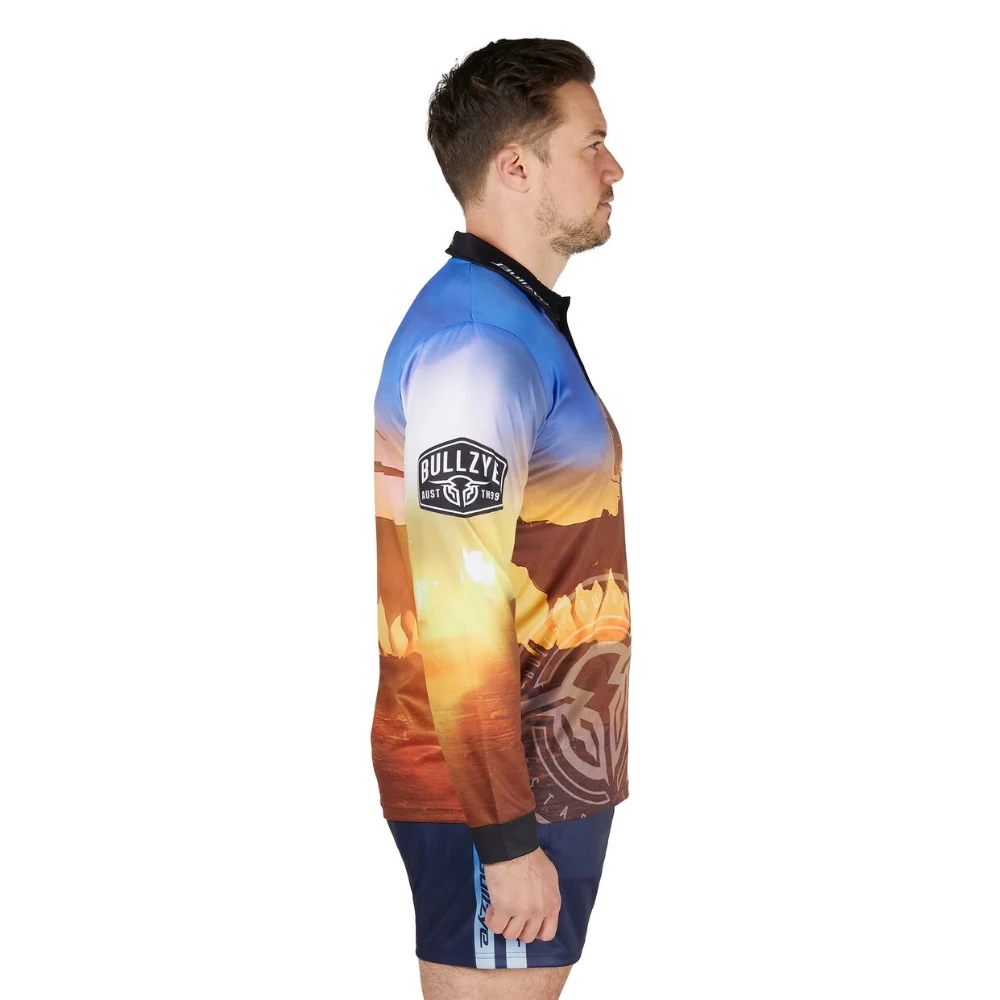 Bullzye Mens Outback LS Fishing Shirt - Image 4