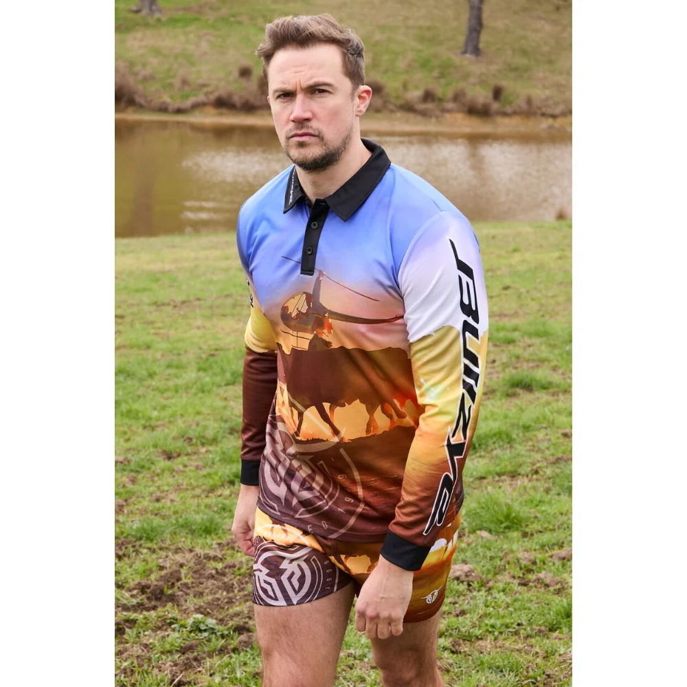 Bullzye Mens Outback LS Fishing Shirt - Image 6