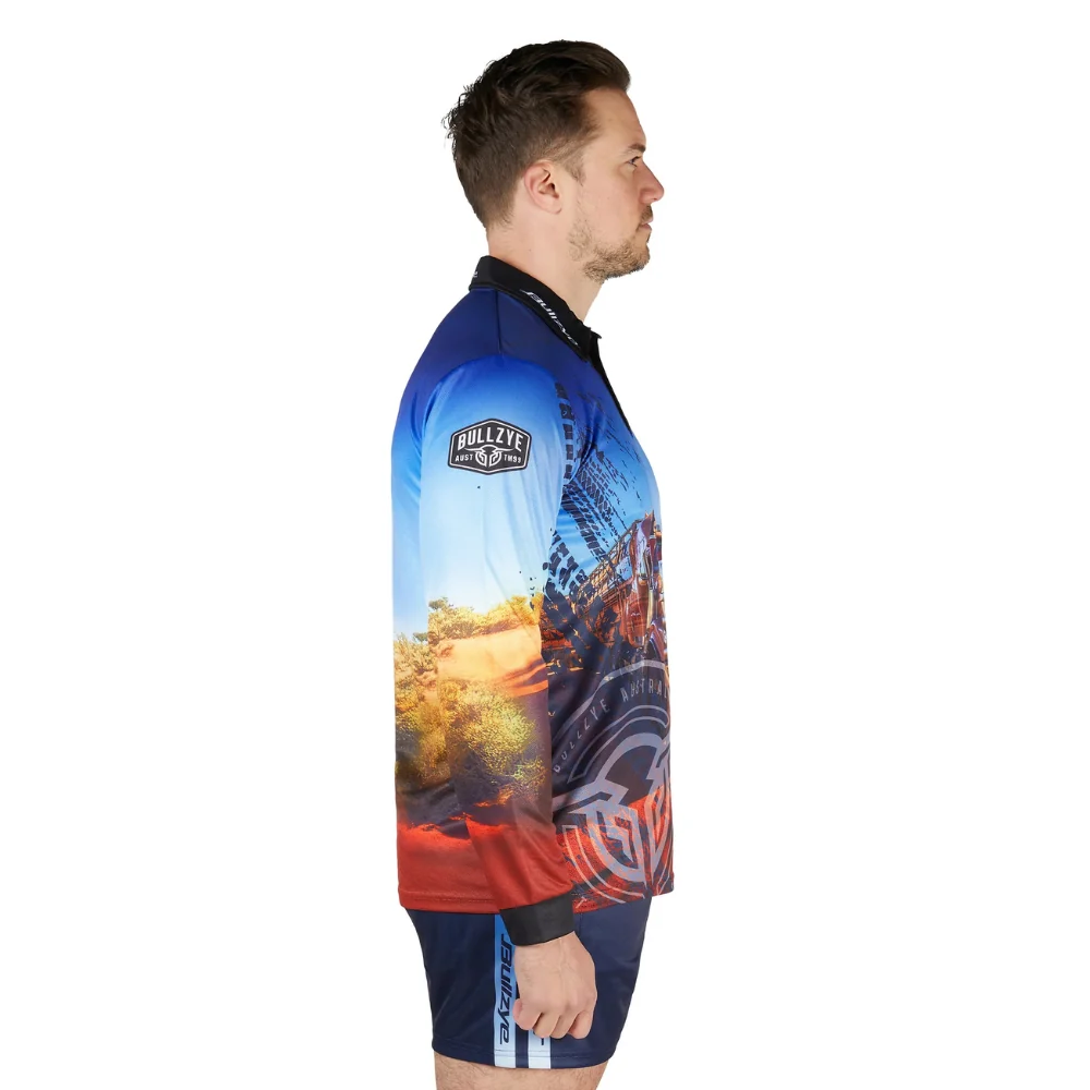 Bullzye Mens Road Train LS Fishing Shirt - Image 3
