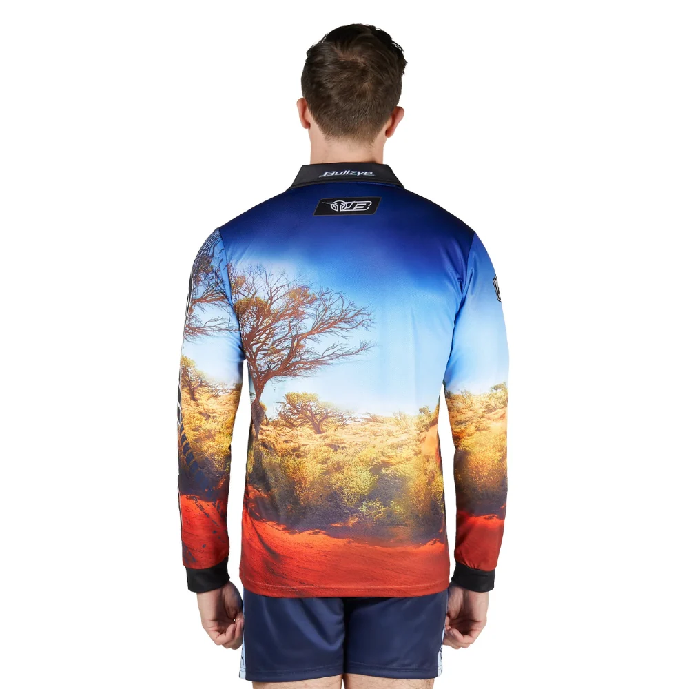 Bullzye Mens Road Train LS Fishing Shirt - Image 4