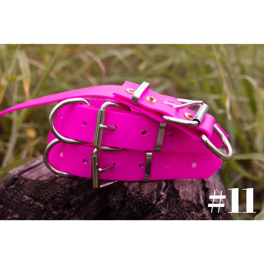 Dog Collar PVC LGE 32mmW 55cmL Clermont Kelpies - Image 4