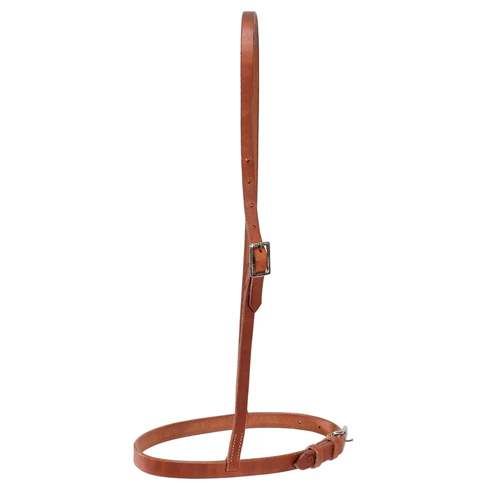 Fort Worth Noseband Leather Harness 3/4 - Image 2