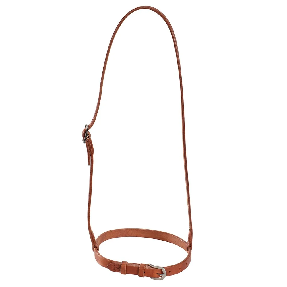Fort Worth Noseband Leather Harness 3/4 - Image 3