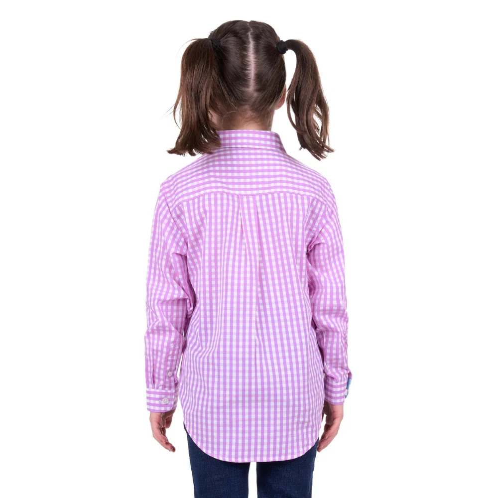 Hard Slog Boys/Girls Ayla Half Button LS Shirt - Image 3