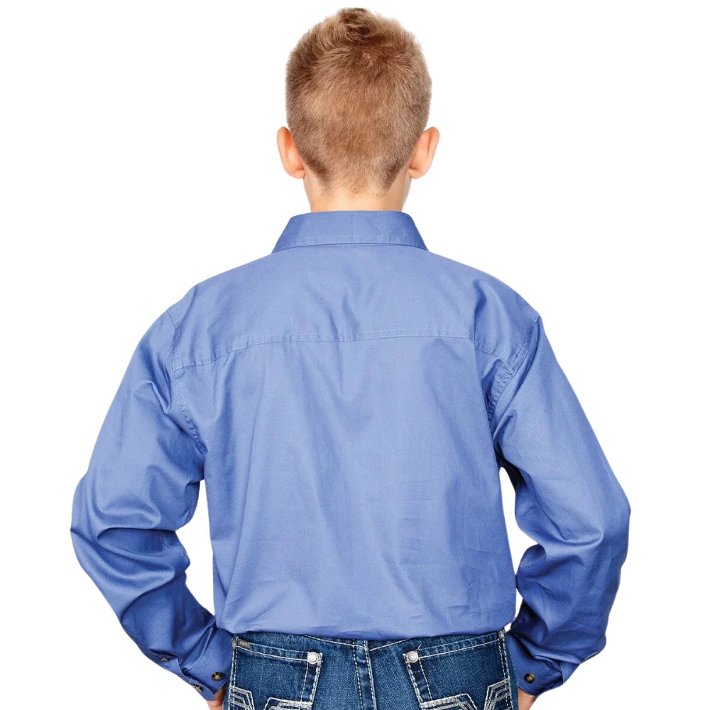 Just Country Boys Lachlan 1/2 Button Workshirt - Image 2