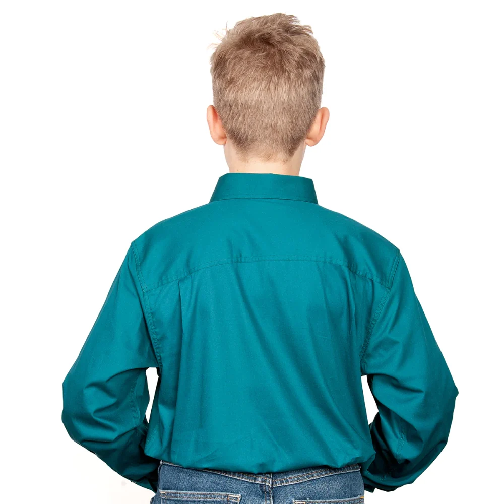 Just Country Boys Lachlan 1/2 Button Workshirt - Image 2