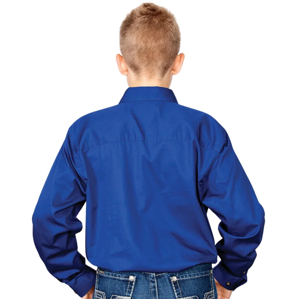 Just Country Boys Lachlan 1/2 Button Workshirt - Image 2