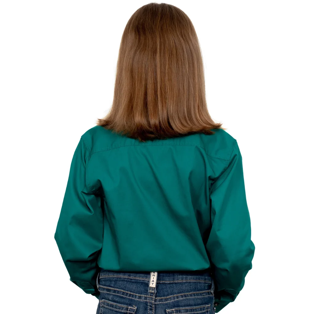 Just Country Girls Kenzie 1/2 Button Workshirt - Image 2