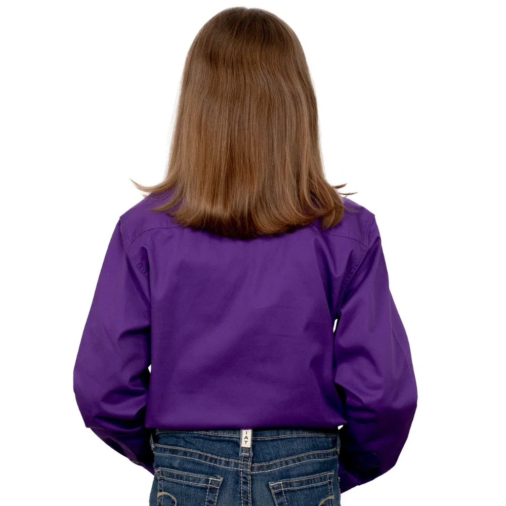 Just Country Girls Kenzie 1/2 Button Workshirt - Image 2