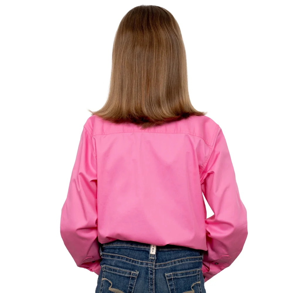 Just Country Girls Kenzie 1/2 Button Workshirt - Image 2