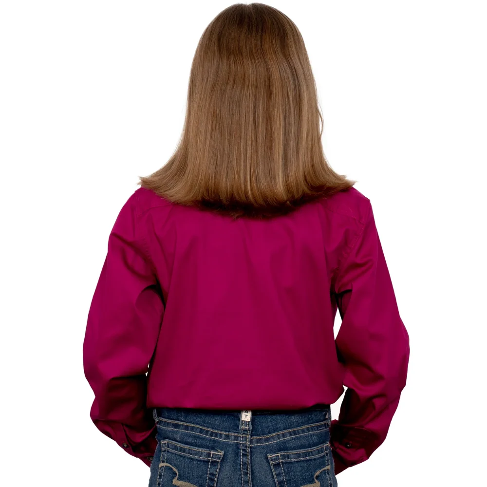 Just Country Girls Kenzie 1/2 Button Workshirt - Image 2