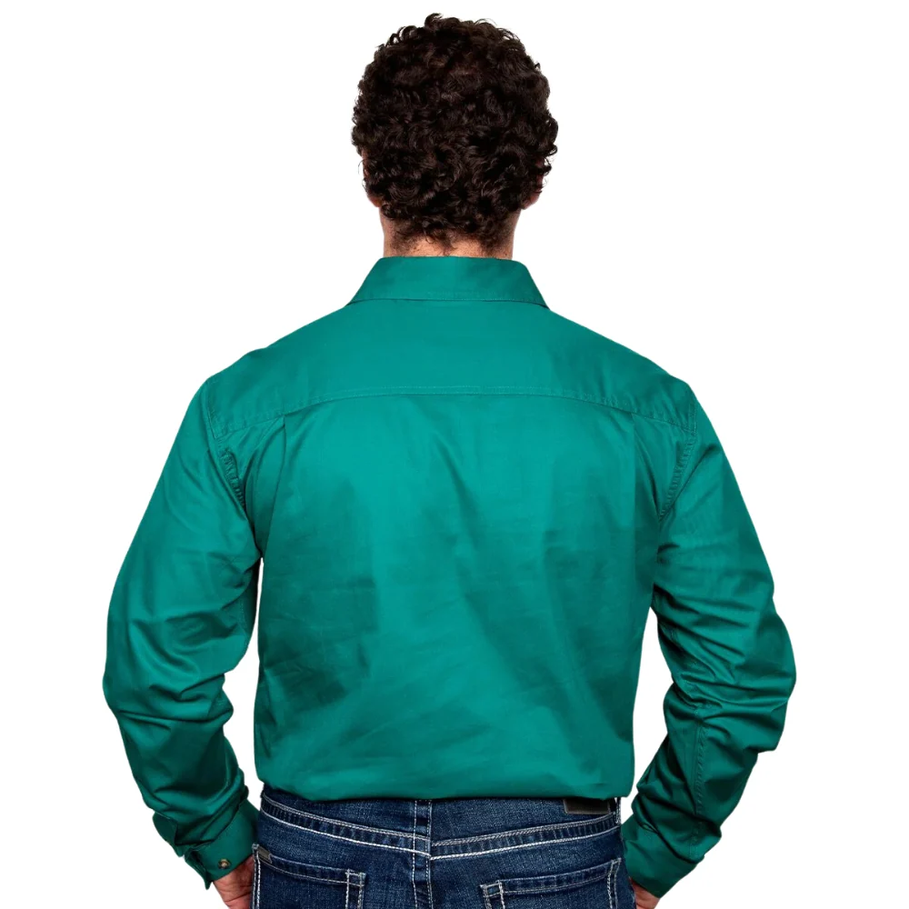 Just Country Mens Evan Full Button Workshirt - Image 2