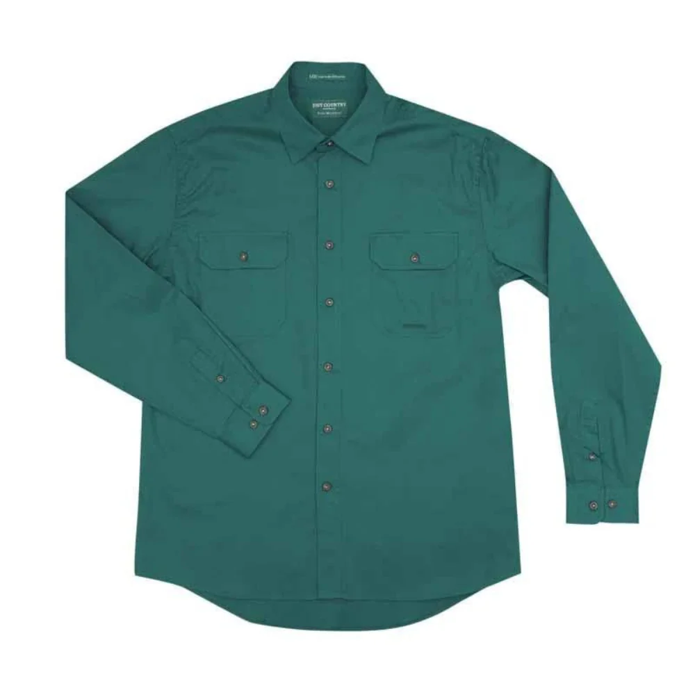 Just Country Mens Evan Full Button Workshirt - Image 3