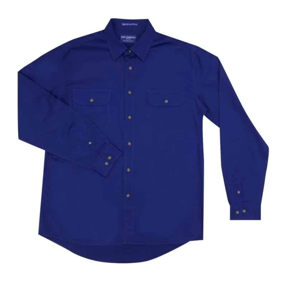 Just Country Mens Evan Full Button Workshirt - Image 3