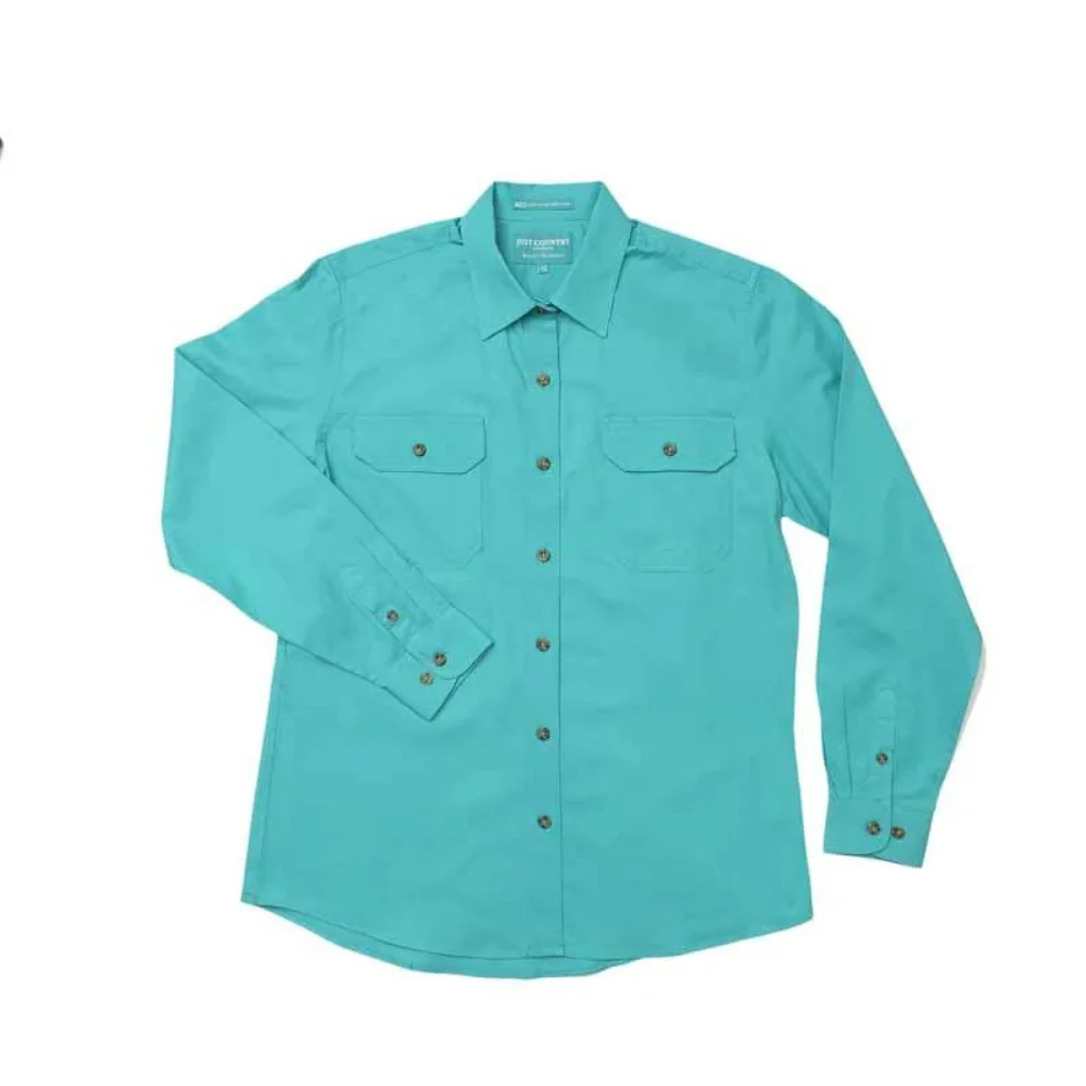 Just Country Womens Brooke Full Button Workshirt - Image 3