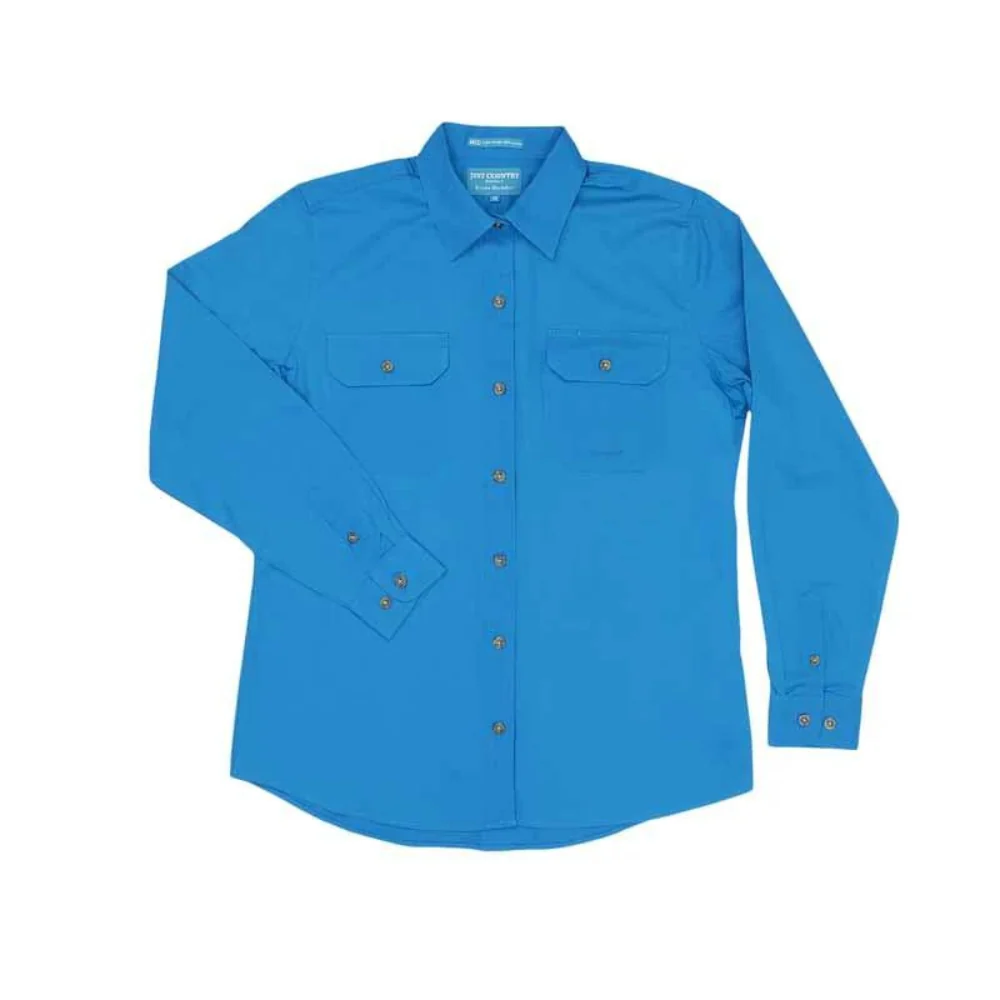 Just Country Womens Brooke Full Button Workshirt - Image 3