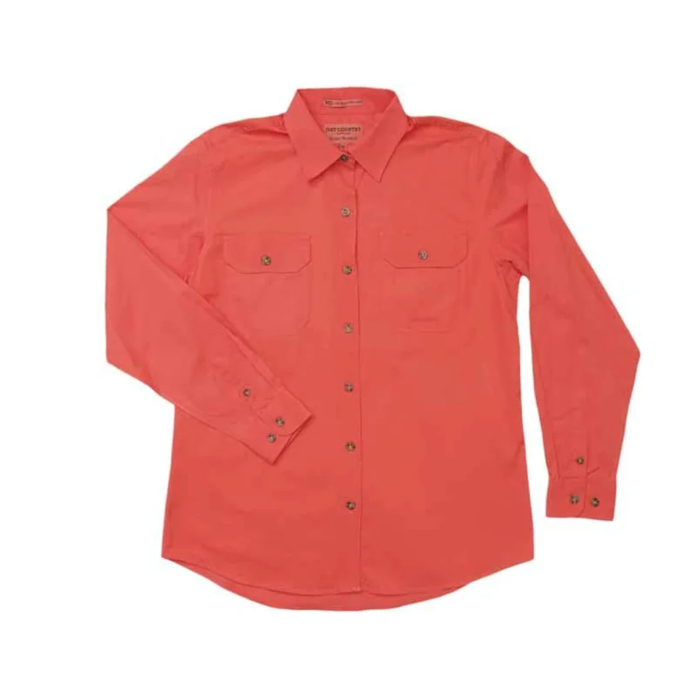 Just Country Womens Brooke Full Button Workshirt - Image 3