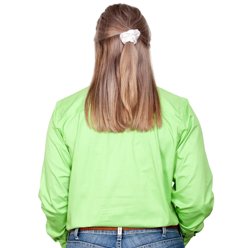 Just Country Womens Jahna 1/2 Button Workshirt - Image 2