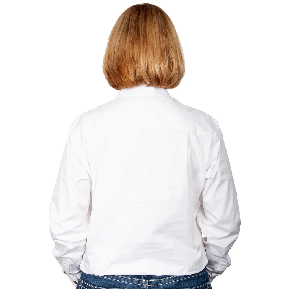 Just Country Womens Jahna 1/2 Button Workshirt - Image 2