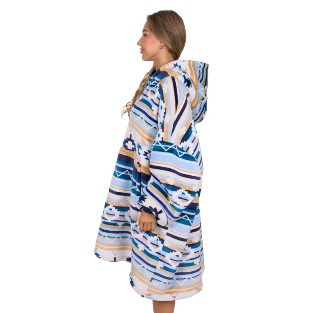 Pure Western Adults Aztec Snuggle Hoodie - Image 3