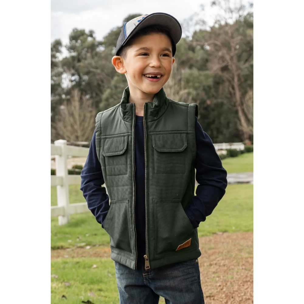 Pure Western Boys Cameron Vest - Image 4