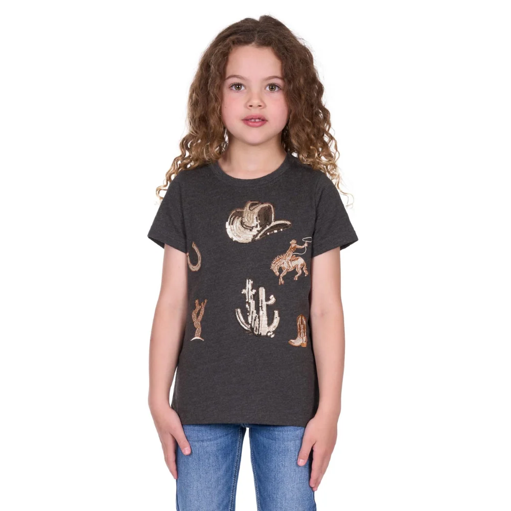 Pure Western Girls Bonita SS Tee - Image 2